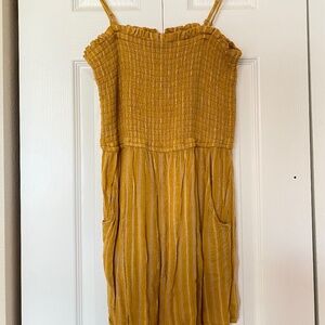 Yellow Romper from American Eagle